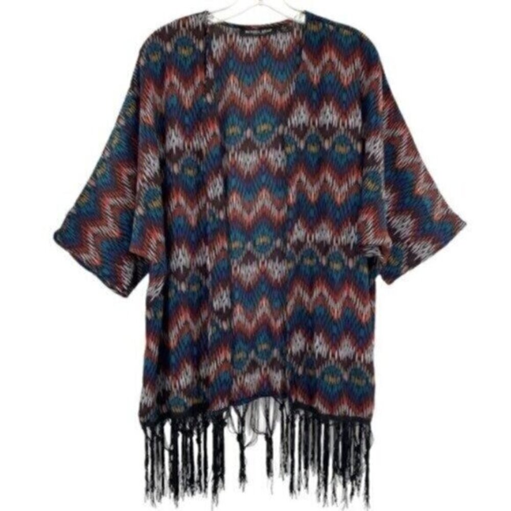 Russel Kemp Women’s Southwestern Chevron Kimono